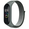 Beline apyrankė Mi Band 7/6/5/4/3 NylonLoop pilkos spalvos