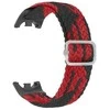 Beline apyrankė Mi Band 9/8 Nylon juodos ir raudonos spalvos
