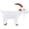 Beppe Mascot plush toy baltas Goat 38 cm 13992