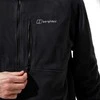 BERGHAUS Prism Half Zip Polartec® Fleece - men's fleece sweatshirt, dydis L (juodas)