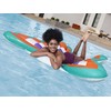 Bestway Inflatable beach mattress - large water lounger BUTTERFLY 193x176cm 43963