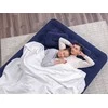 Pripučiamas čiužinys su pompa Bestway, 203 x 152 x 22 cm