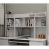 Top E Shop KUBA Desk Artisan Oak/Baltas Set