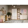 Top E Shop KUBA Desk Artisan Oak/Baltas Set