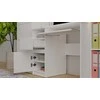 Top E Shop PORTO Desk Right Baltas