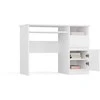 Top E Shop PORTO Desk Right Baltas