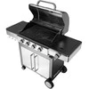 juodas+decker Juodas &amp; Decker BXOG16550E gas grill, 4 burners
