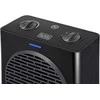 Black &amp; Decker juodas+decker Juodas &amp; Decker BXSH1500E PTC fan heater