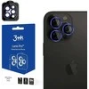 Apsauginis stiklas telefono kamerai Apple iPhone 15 Pro Max 3MK Lens Protection Pro mėlynos spalvos