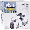 Jokomisiada Children's drum set 5 drums + stool included - mėlynas design IN0182