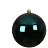 Blue Christmas Tree toy Decoris Emerald. mėlynas. 14 cm. polystyrene