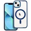 OEM dėklas, skirtas iPhone 13 spalvotam kraštui, suderinamas su MagSafe mėlynas