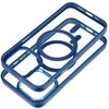 OEM dėklas, skirtas iPhone 13 PRO, spalvotas kraštas, MagSafe dėklas, mėlynas