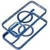 OEM dėklas, skirtas „iPhone 17 PRO MAX“ spalvotam „Edge Mag Cover“, suderinamas su „MagSafe“ mėlynas