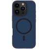 Mėlyna Connect Hybrid Magnetic Case for iPhone 14 Pro PC + TPU Dual-Layer MagSafe-Compatible Shockproof Design Mėlyna