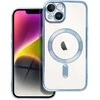 OEM dėklas, skirtas „iPhone 14“ Electro Mag dėklui, suderinamas su „MagSafe“ mėlynas