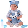 Jokomisiada Interactive BOBAS doll 46cm - in mėlynas shorts + accessories ZA5835