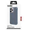 Dėklas SBS Mėlyna Instinct Cover Tvirtas, aksominis prisilietimas, skirtas iPhone 14 Pro