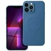 OEM dėklas, skirtas „iPhone 13 PRO MAX“ silikoniniam „Mag“ dėklui, suderinamas su „MagSafe“ (fotoaparato apsauga) mėlynas