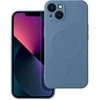 OEM dėklas, skirtas „iPhone 13“ silikoniniam „Mag“ dėklui, suderinamas su „MagSafe“ (fotoaparato apsauga) mėlynas