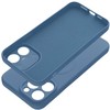 OEM dėklas, skirtas „iPhone 14 PRO MAX“ silikoniniam „Mag“ dėklui, suderinamas su „MagSafe“ (fotoaparato apsauga) mėlynas