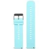 Pacific U27 rubber watch strap - mėlynas/sidabrinis - 18mm