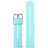 Pacific U27 rubber watch strap - mėlynas/sidabrinis - 20mm