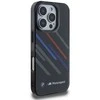 BMW BMHCP16L23HTRAK Apple iPhone 16 Pro 6.3" juodos spalvos harddėklas Motorsport IML Random Stripes