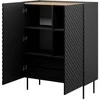 Cama Meble Lentyna - Onda 2D2SZ 98x45x127 Juoda