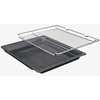BOSCH HBA514BB3 orkaitė + BOSCH HEZ538000 vieno lygio teleskopiniai bėgeliai