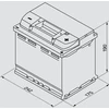 Akumuliatorius Bosch S5, 63 Ah, 610 A, 12 V