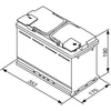 Akumuliatorius Bosch S5, 100 Ah, 830 A, 12 V