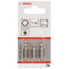 Atsuktuvų antgaliai Bosch Extra Hard T20, 25 mm, 3 vnt