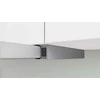 Bosch Serie 2 DFM064W55 gartraukis Semi built-in (pull out) Metallic, Sidabrinis 394 m³/h