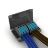 Dėžutė Etelec MINIBOX3 gel, 4-6 mm², pilka