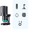 BOYA CastMic G40 laidinis USB-C žaidimų mikrofonas - Juodas