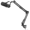 BOYA CastMic P60B studio microphone with arm, wired USB XLR - juodas