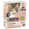 BOZITA Fresh Menu Vištienos kepenėlės padaže - šlapias kačių maistas - 370g