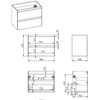 CABINET ELITA LOOK FUME 80