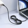 Laidas 2in1 USB C į USB C / Mag3 Hoco 240W 1,8 m U142 juodas