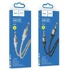 AUX kabelis Jack 3,5 mm (kištukas) į Jack 3,5 mm (kištukas) Hoco 1 m UPA32 auksinis