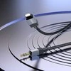 AUX kabelis Jack 3,5 mm (kištukas) - Lightning (kištukas) Hoco 1 m UPA32A juodas