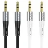 Kabelis AUX lizdas 3,5 mm į 3,5 mm lizdą Hoco 1 m UPA22 juodas