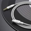 Kabelis AUX Jack 3,5 mm - USB C Hoco 1 m UPA19 sidabrinis