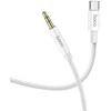 Kabelis AUX Jack 3,5 mm - USB C Hoco 1 m UPA19 sidabrinis