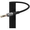 Cable AUX Jack 3,5 mm to USB C Hoco 1,5 m UPA33B juodas