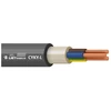 Cable Lietkabelis CYKY-L. 4 x 6 mm². juodas