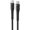 Cable Typ C to Typ C VEGER PD 5A 240W CC03 1,5 m juodas