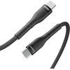 Cable Typ C to Typ C VEGER PD 5A 240W CC03 1,5 m juodas