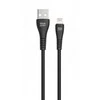 Cable USB A to Lightning Blue Star 2A 12W 1 m PJ-DG5-A juodas
